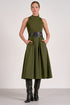 SHOW ME THE GREEN MIDI DRESS